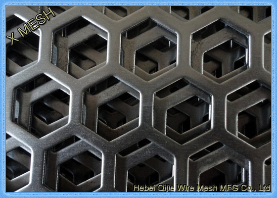 ورق فلزی سوراخ شده شش ضلعی ، ورق فلزی سوراخ شده با آلومینیوم سبک