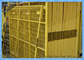 پانل های حصار فلزی مدرن قابل حمل با پلاستیکی با پلاستیک فولادی 6 &amp;#39;X 8&amp;#39; Size