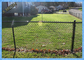 11.5 سنج حصار زنجیره ای گالوانیزه PVC روکش سبز برای باغ مزرعه