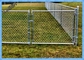 حصار پیوند زنجیره ای 6 اینچ با پوشش پی وی سی با پوشش گیاهی برای ورزشگاه