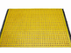پانل های صفحه نمایش پلی اورتان مش PU زرد با قلاب برای ارتعاش معدن