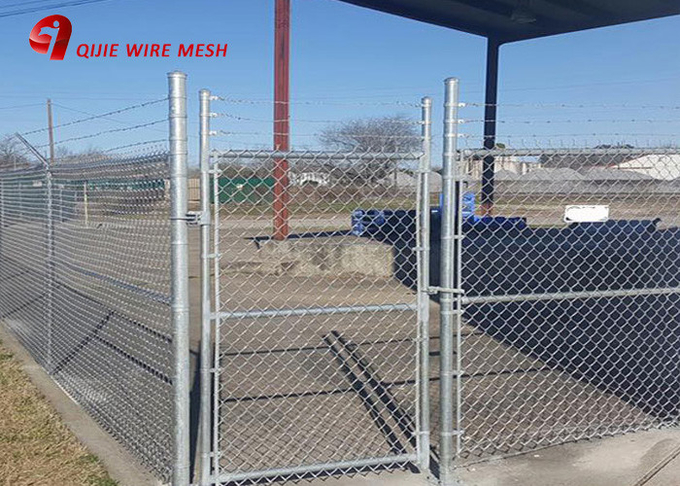 Hot Zip Link Galvanized Chain Link Garden Wire Wire Mesh Metal Metal Fence-003