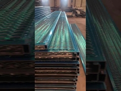 توری تخته فلزی سوراخ دار S235 دستگیره سنگین برای پیاده رو