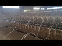 سبد گابيوني جوشيده با ديوار نگهدارنده سيم گالوانيزه