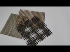 طلا فولاد ضد زنگ تزئینی فلزی میش شکل الماس برای پرده یا تزئین