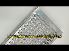 صفحه گالوانیزه گرم غوطه ور شده مش فلزی مشبک ایمنی راهرو ضد زنگ