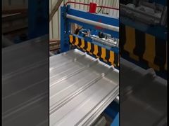 خدمات ورق سقف فولادی موجدار رنگی با فرآیند برش و جوشکاری