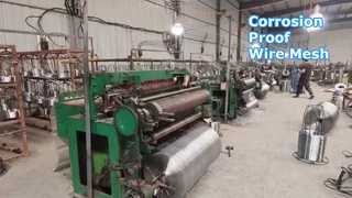 توری مش جوشی استیل ضد زنگ SS316 رول 1x30 متر