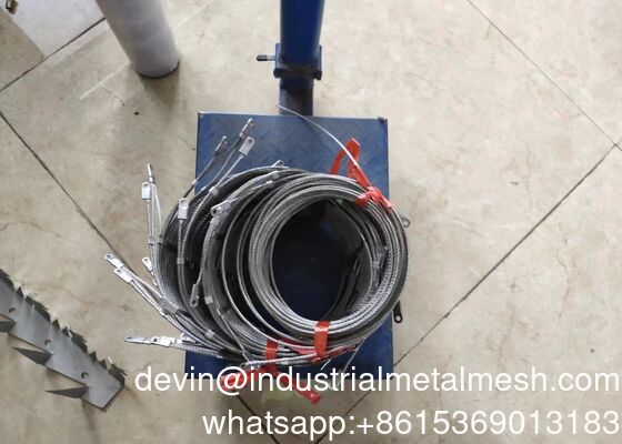 گیاهان بالا رونده باغ وحش سیم طناب محافظ فرول ها مش سیم طناب گره خورده