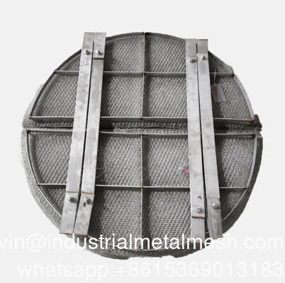 Demister 304 Stainless Steel Wire Mesh PP Air Demister Filter Mesh Pad برای ماشین پاک کننده گاز