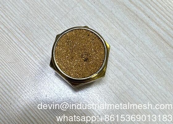 فیلتر برنجی چند لایه سیمی و فیلتر تف جوشی فولاد ضد زنگ