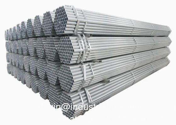 لوله فولادی گالوانیزه BS 1387 ASTM A53 برای داربست