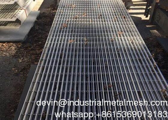 گریتینگ فلزی گالوانیزه ضد زنگ Q235/Q345