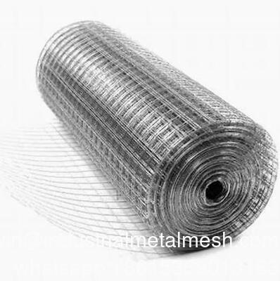 توری جوشی گالوانیزه با چشمه مربع 1/4 اینچ، 1/2 اینچ، 1 اینچ، 2 اینچ
