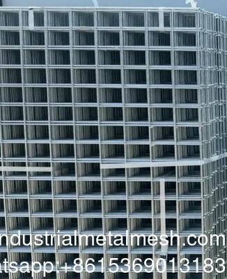 پنل گالوانیزه گرم 2X2 Welded Wire Mesh Fence Panel 6mm Welded Wire Mesh Sheets اندازه ها