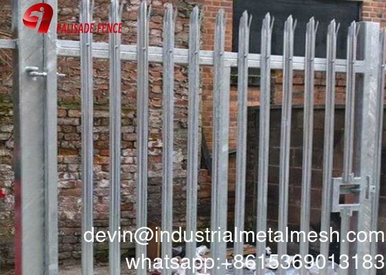 حصار پلیساید فولاد سنگین برای راه حل های امنیتی نهایی