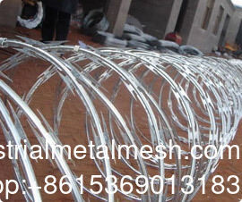 گالوانیزه امنیت کنسرتینا قیمت ضد صعود تیغه سیم خاردار زندان ریزر سیم خاردار