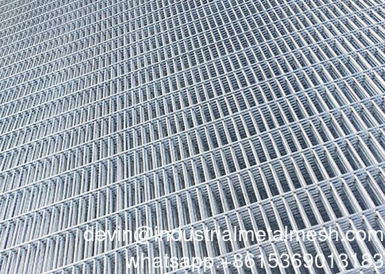 نرده 358 Anti Climb Anti Cut Clear-Vu Mesh Heavy Duty Decoration Fence 358 High Security