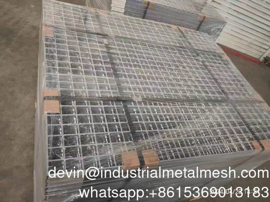 پنل پیاده روی پله پای پا Hot-DIP گالوانیزاسیون فولاد ضد زنگ Grating صفحه فولاد ضد زنگ