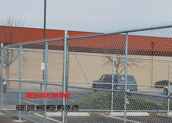 نرده های امنیتی گالوانیزه زنجیره ای پیوندی نرده پارچه ای رول ساختمانی