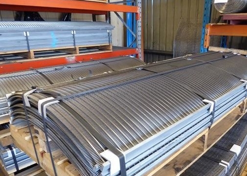 Heavy Duty V Wire SGS 321 Stainless Steel Wedge Wire Screen جانسون جوش پانل جوش