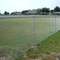 پارچه حصار زنجیره ای گالوانیزه با پوشش پی وی سی 60x60 میلی متر برای امنیت