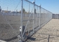 حصار زنجیره ای گالوانیزه فلزی رول Hdg با روکش پی وی سی سبز به ارتفاع 5 فوت