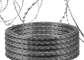 سیم خاردار با قطر سیم پیچ 950 میلی متر برای ساخت و ساز گالوانیزه