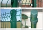 پانل منحنی فلزی جوش داده شده حصار باغ سه بعدی تزئینی خانه در فضای باز