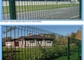 پانل منحنی فلزی جوش داده شده حصار باغ سه بعدی تزئینی خانه در فضای باز
