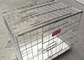 جعبه فلزی تاشو سگ قابل تنفس حیوان خانگی، فولاد ضد زنگ