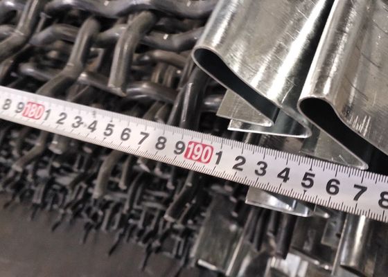 ارتعاش مش سیم بافته شده با فولاد کربن بالا