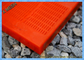 صفحه نمایش پلی اورتان نارنجی خود را تمیز کردن با مقاومت بالا برای متالورژی