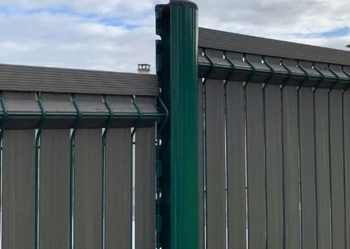 استخر بیرونی 4mm 3d حصار خمیده با Pvc UV Slat