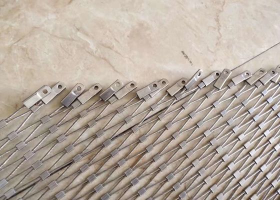 Xtend 7 × 7 7 × 19 از جنس استنلس استیل طناب مش مش فرول نوع 304l
