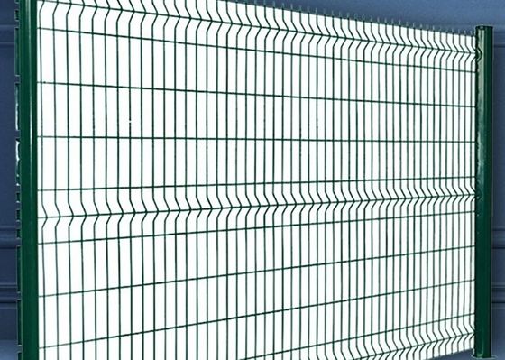 با کیفیت بالا جفت سیم گالوانیزه جوش 6 اندازه پنل امنیتی خم شده باغ میش جوش 3D منحنی حصار