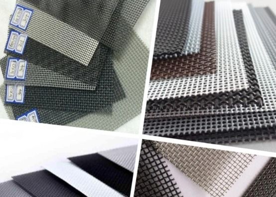 OEM 316 از جنس استنلس استیل Fly Screen مش مشکی با روکش مشکی