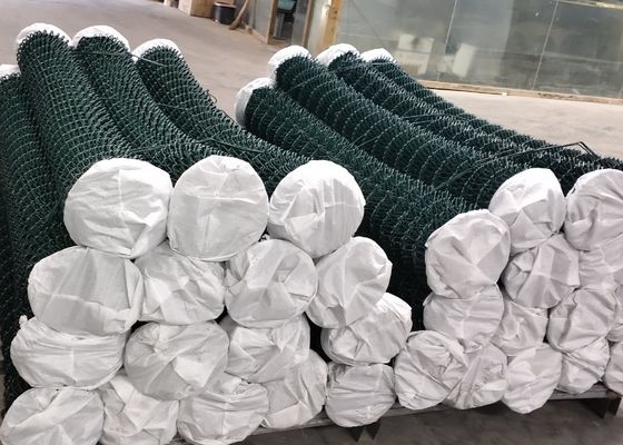 2.5mm-3.0mm گرم DIP گالوانیزه زنجیر لینک حصار 9 گج