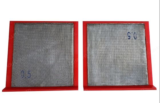 پرده سیم تراش معدنی کم فشار 0.02mm-12.7mm محدوده باز