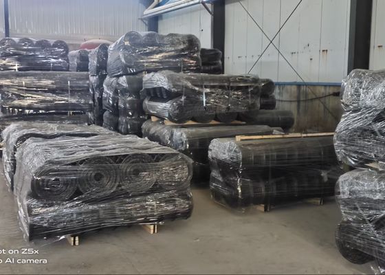 رول مش سیم جوش داده شده 3/4X3/4 SGS سبز رنگی با روکش پی وی سی برای طیور