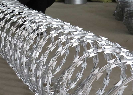 Razor Wire Razor Wire Galvanized Hot Razip 2.9m برای امنیت