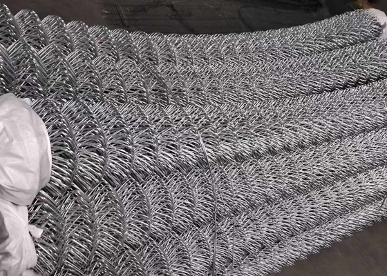 ASTM A392 رنگی زنجیره ای نرده مش رول پلیمر پوشش داده شده برای مهندسین