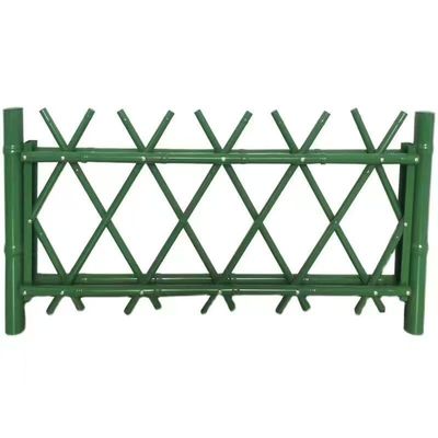 نردبان چوبی از فولاد ضد زنگ نردبان چمن خمیده نردبان PVC پلاستیکی تقلید بامبو پارک باغچه