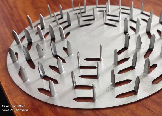 4" 5" 6" صفحه ضد شکاف گالوانیزه شده برای جلوگیری از شکاف در قطب های چوبی و چوب