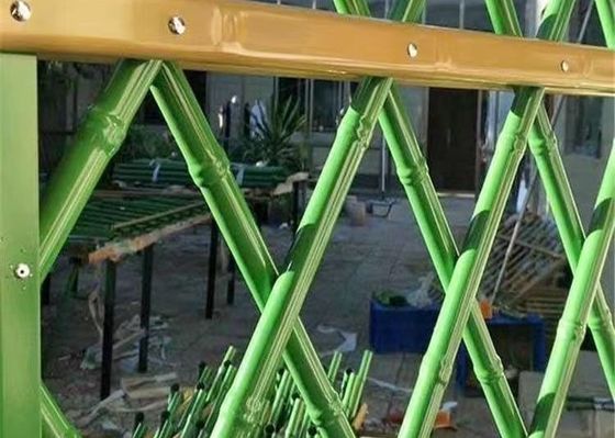 تقليد بامبو رودخانه پارک باغ حصار حفاظت چوکات حفاظت دستگير