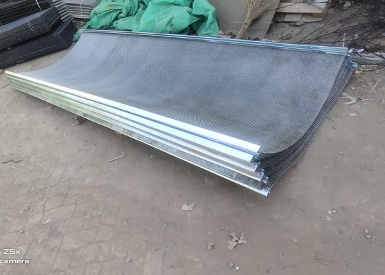 قفل سیم چین دار صفحه نمایش مش بافته شده اندازه 1 میلی متر