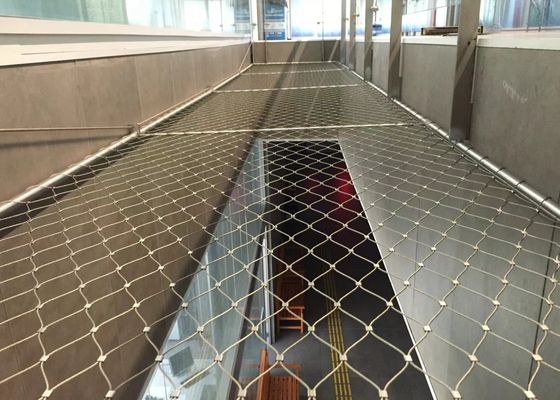 مش طناب از جنس استنلس استیل انعطاف پذیر برای نرده یا نرده 3.0 میلی متر