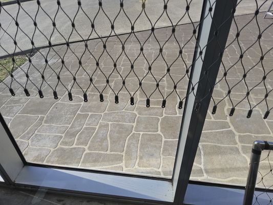 مش طناب فولادی Flexible X Tend 1.2mm برای نرده