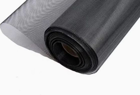 Black Coated Stainless Steel Security Mesh Screen Door Window Screens Mosquito Net