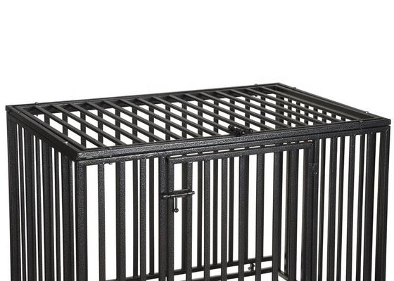 خانه تاشو فلزی تاشو سگ خانگی با سینی قابل جابجایی